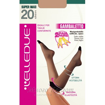 Elledue Super Maxi 20 (2 пары)